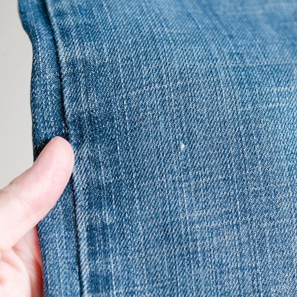 Marc Anthony Jeans Mens 36x32 Slim Medium Wash Whiskering - Picture 7 of 16